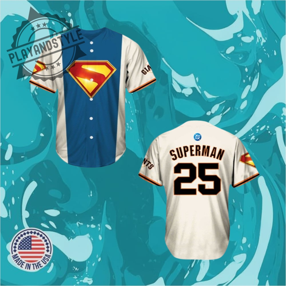 "Top 2025 MLB Jerseys: Celebrate Heritage, Heroes, and Iconic Stars" 4 Giants Superman Night Jersey Giveaway 2025