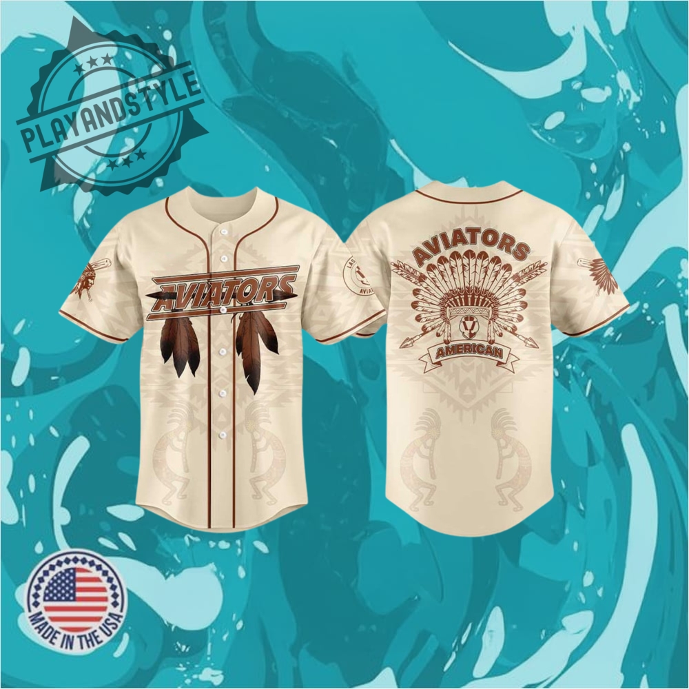 "Top 2025 MLB Jerseys: Celebrate Heritage, Heroes, and Iconic Stars" 21 Aviators Celebrating Native American Heritage Month 2025 Jersey