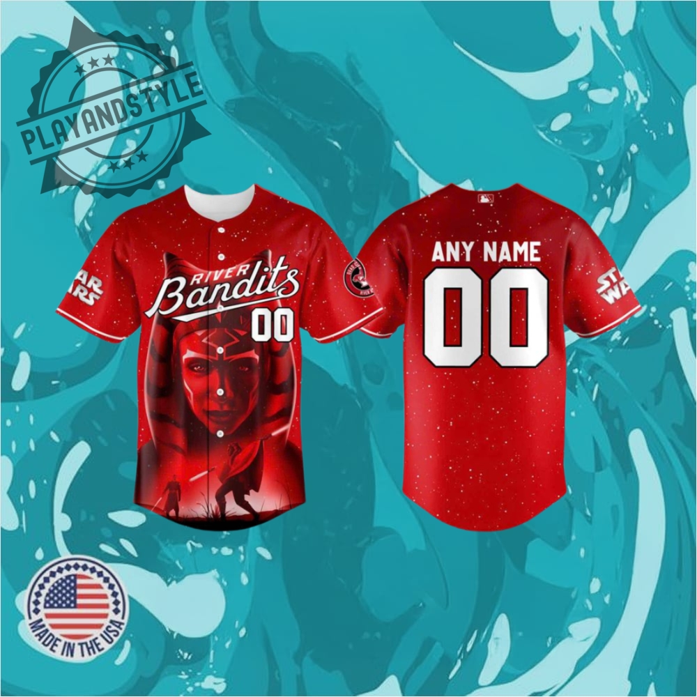 "Top 2025 MLB Jerseys: Celebrate Heritage, Heroes, and Iconic Stars" 25 Quad Cities River Bandits X Star Wars Baseball Jersey 2025 Ahsoka Tano