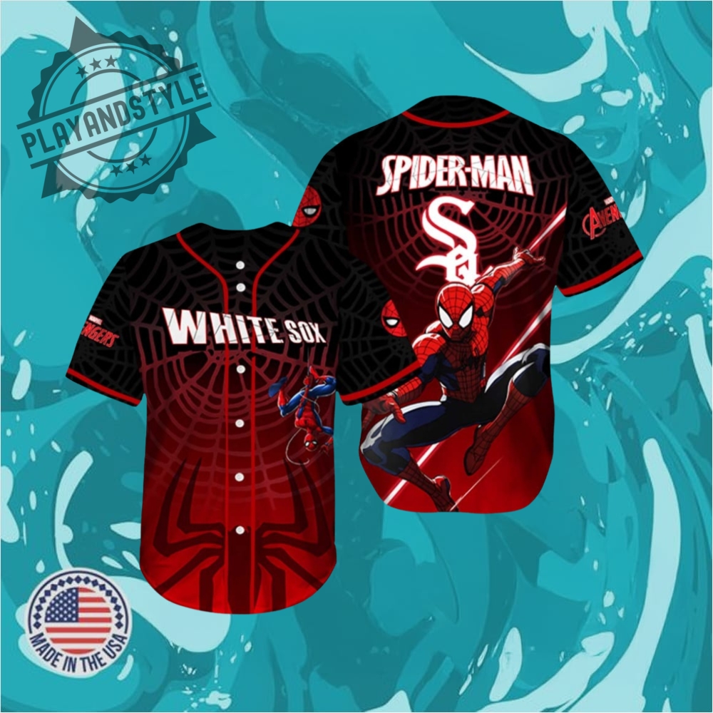 "Top 2025 MLB Jerseys: Celebrate Heritage, Heroes, and Iconic Stars" 31 2025 White Sox Spider Man Night Baseball Jersey