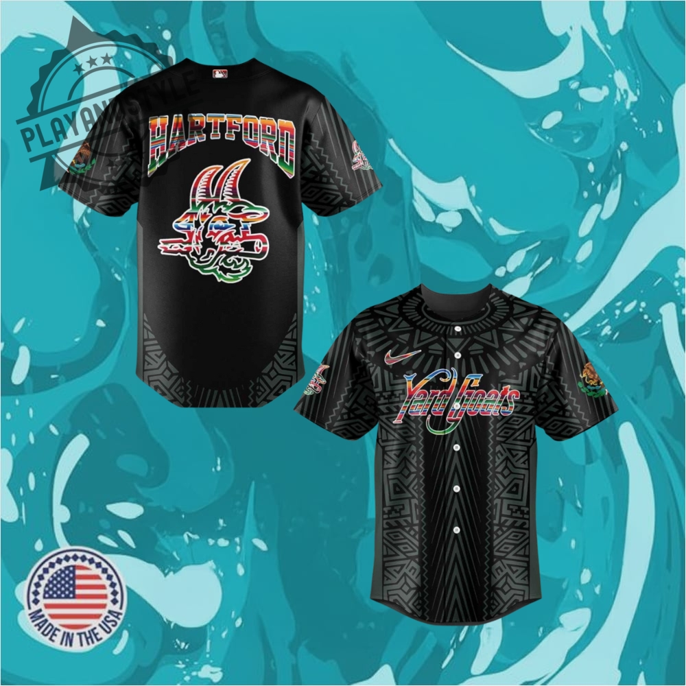 Hartford Yard Goats Mexican Heritage Night Baseball Jersey