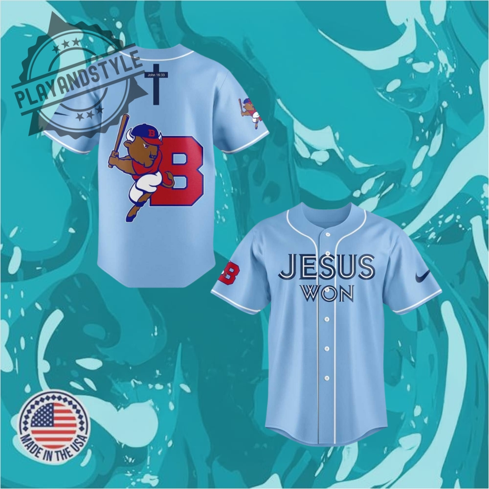 Buffalo Bisons Jesus Won Baseball Jersey Special Edition