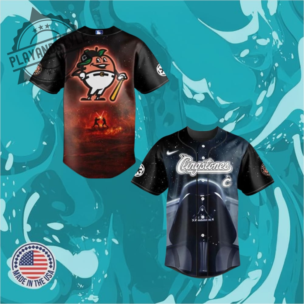 Darth Vader Star Wars Cingstones Limited Edition Baseball Jersey