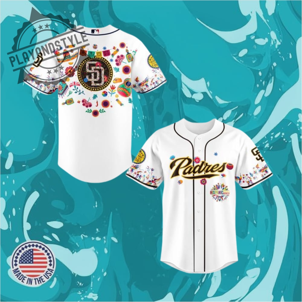 Hispanic Heritage Month Padres 2025 Baseball Jersey San Diego