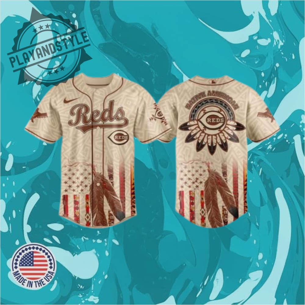 Cincinnati Reds 2025 Heritage Jersey Native American Honor