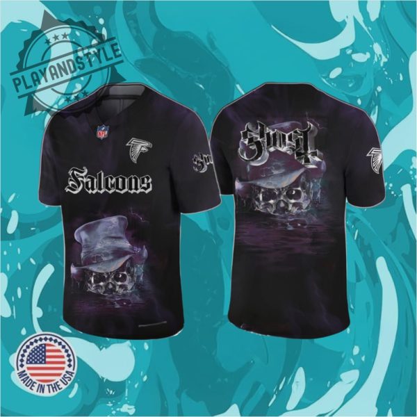 Atlanta Falcons Nfl Skeletour World Tour 2025 Celebrate Football Jersey playandstyle 1