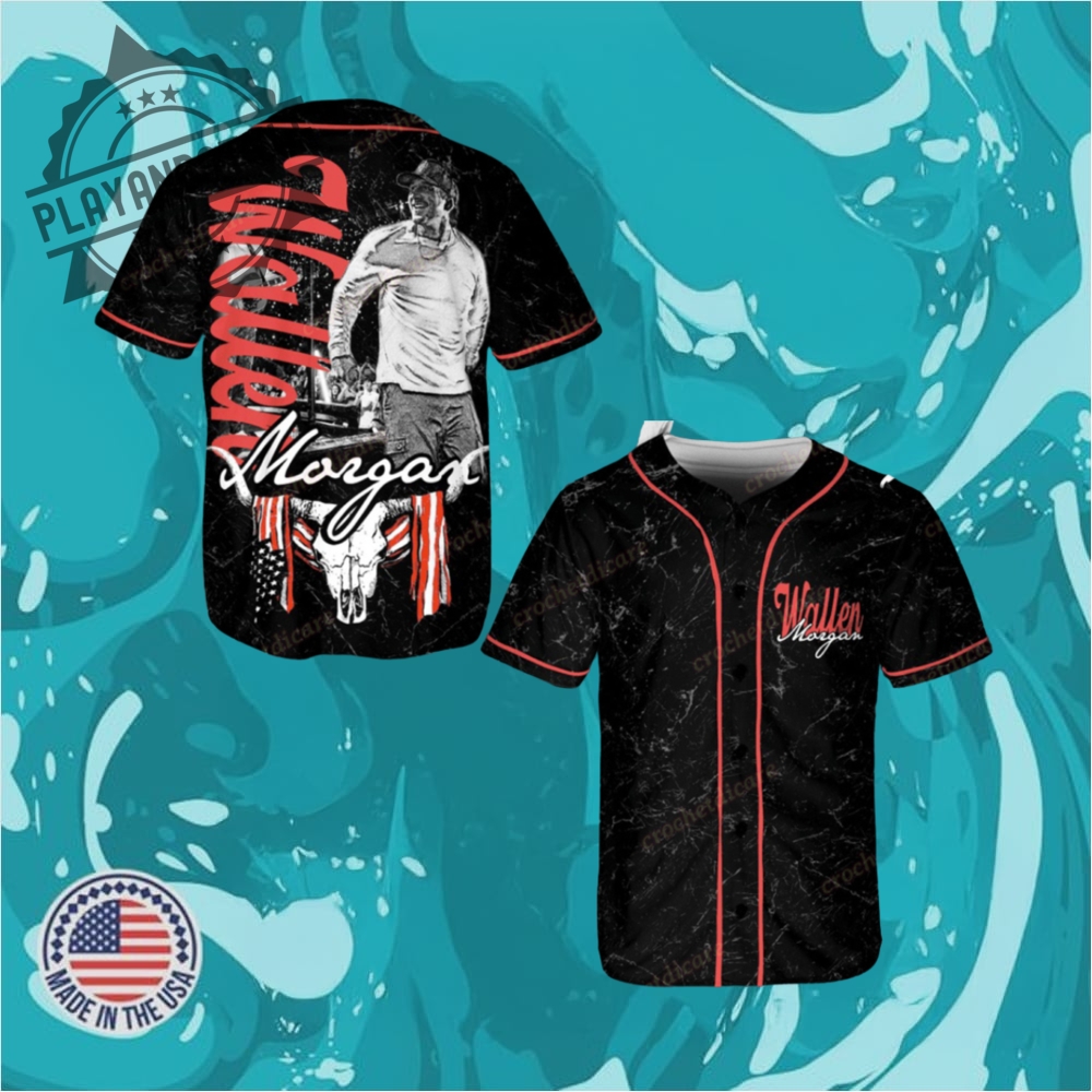 Morgan Wallen Im The Problem Tour Country Music Baseball Jersey
