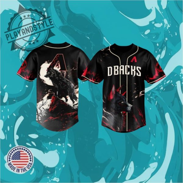 Diamondbacks Wolf Night Jersey 2025 playandstyle 1