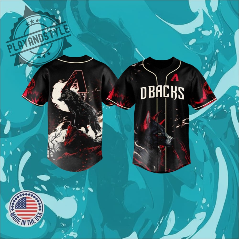 "Celebrate 2025 with Special Edition Jerseys: Military, Heritage, and More!" 4 Diamondbacks Wolf Night Jersey 2025