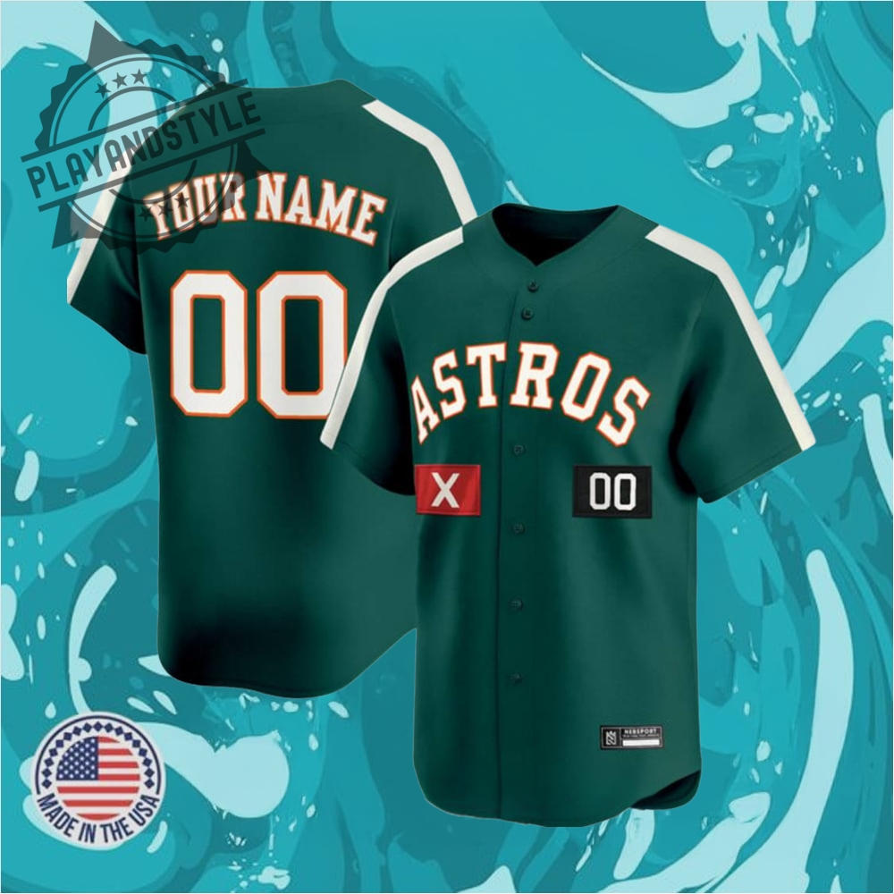 "Celebrate 2025 with Special Edition Jerseys: Military, Heritage, and More!" 10 Houston Astros X Squid Game 2025 Special Design Baseball Jersey