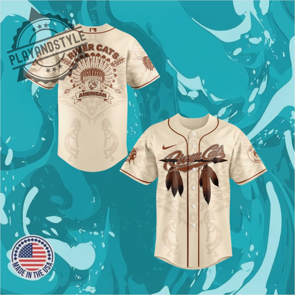 "Celebrate 2025 with Special Edition Jerseys: Military, Heritage, and More!" 16 Sacramento River Cats Celebrating Native American Heritage Month Jersey 2025