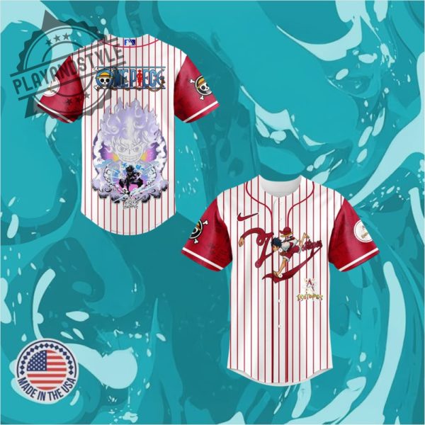Albuquerque Isotopes Straw Hat Luffy Gear 5 Limited Jersey playandstyle 1