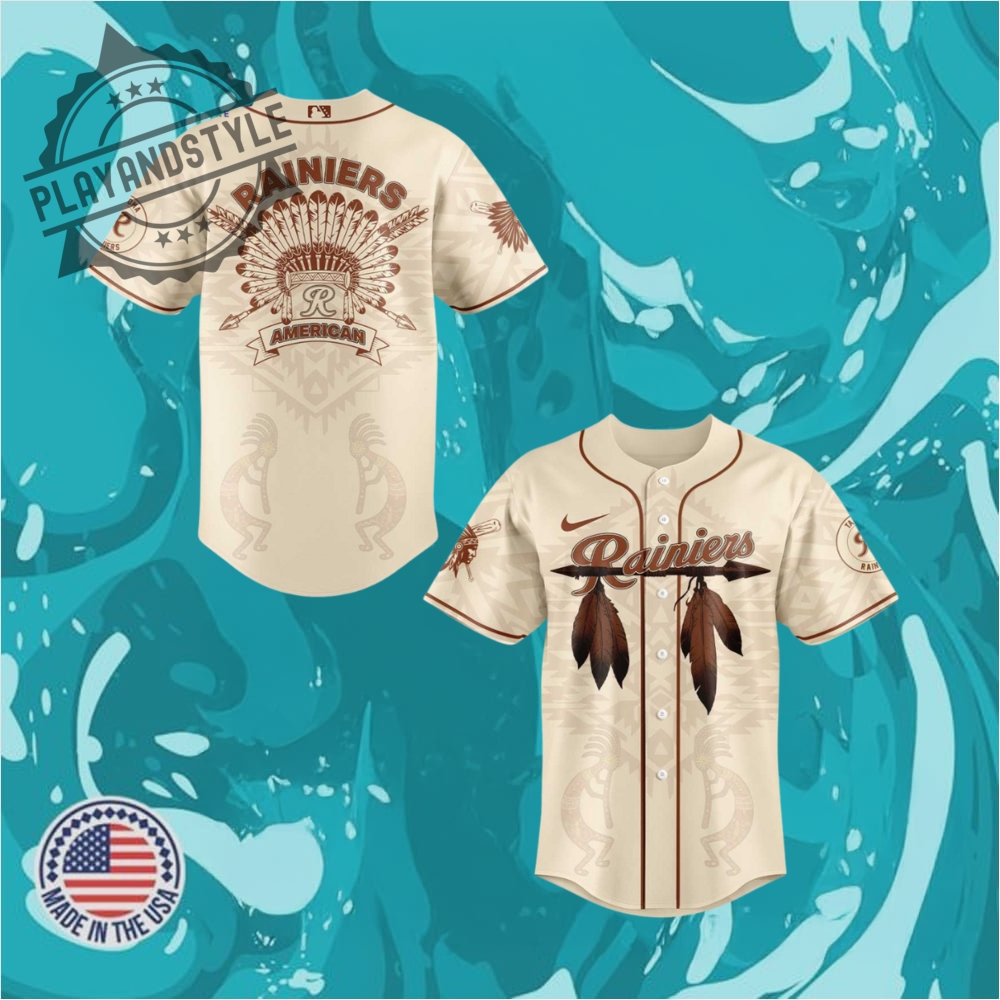 "Celebrate 2025 with Special Edition Jerseys: Military, Heritage, and More!" 20 Tacoma Rainiers Celebrating Native American Heritage Month Jersey 2025