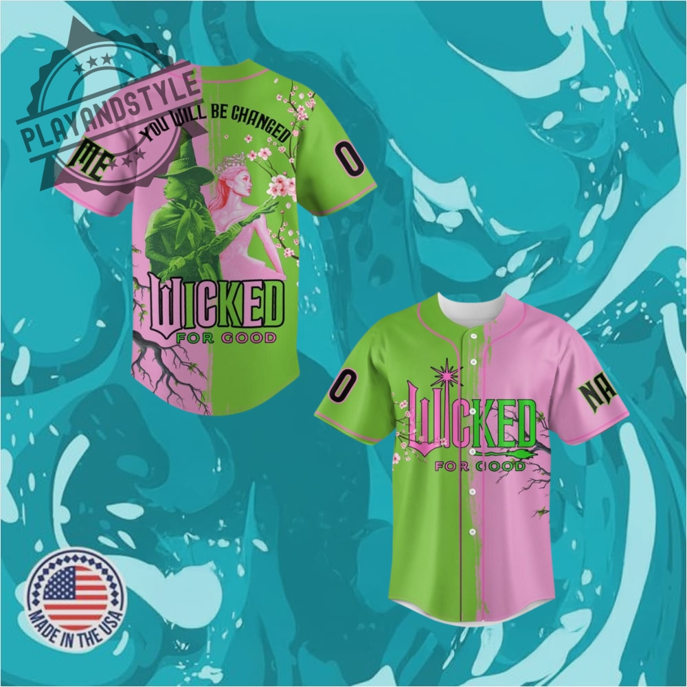 "Celebrate 2025 with Special Edition Jerseys: Military, Heritage, and More!" 27 Baseball Jersey Wicked For Good Limited Edition