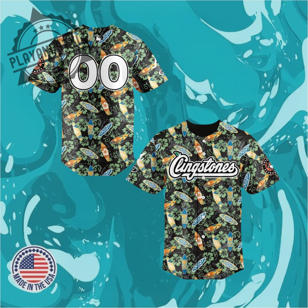 "Celebrate 2025 with Special Edition Jerseys: Military, Heritage, and More!" 28 Baseball Jersey Columbus Clingstones Margaritaville Specialty