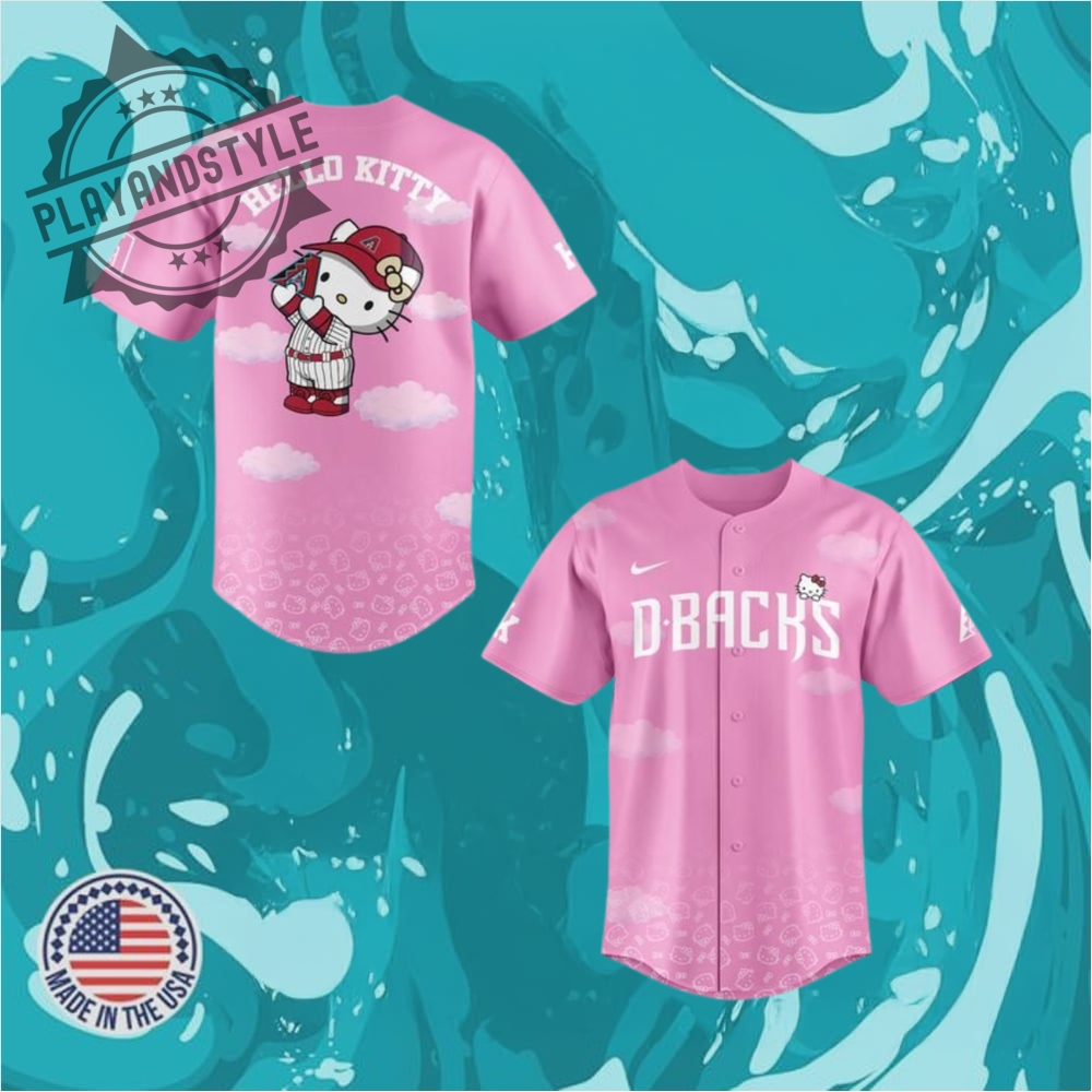 Arizona Diamondbacks Hello Kitty 2025 Baseball Jersey Night