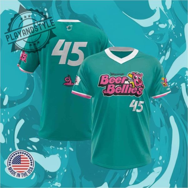 Chinooks Wisconsin Beer Bellies Jersey 2025 Giveaway playandstyle 1