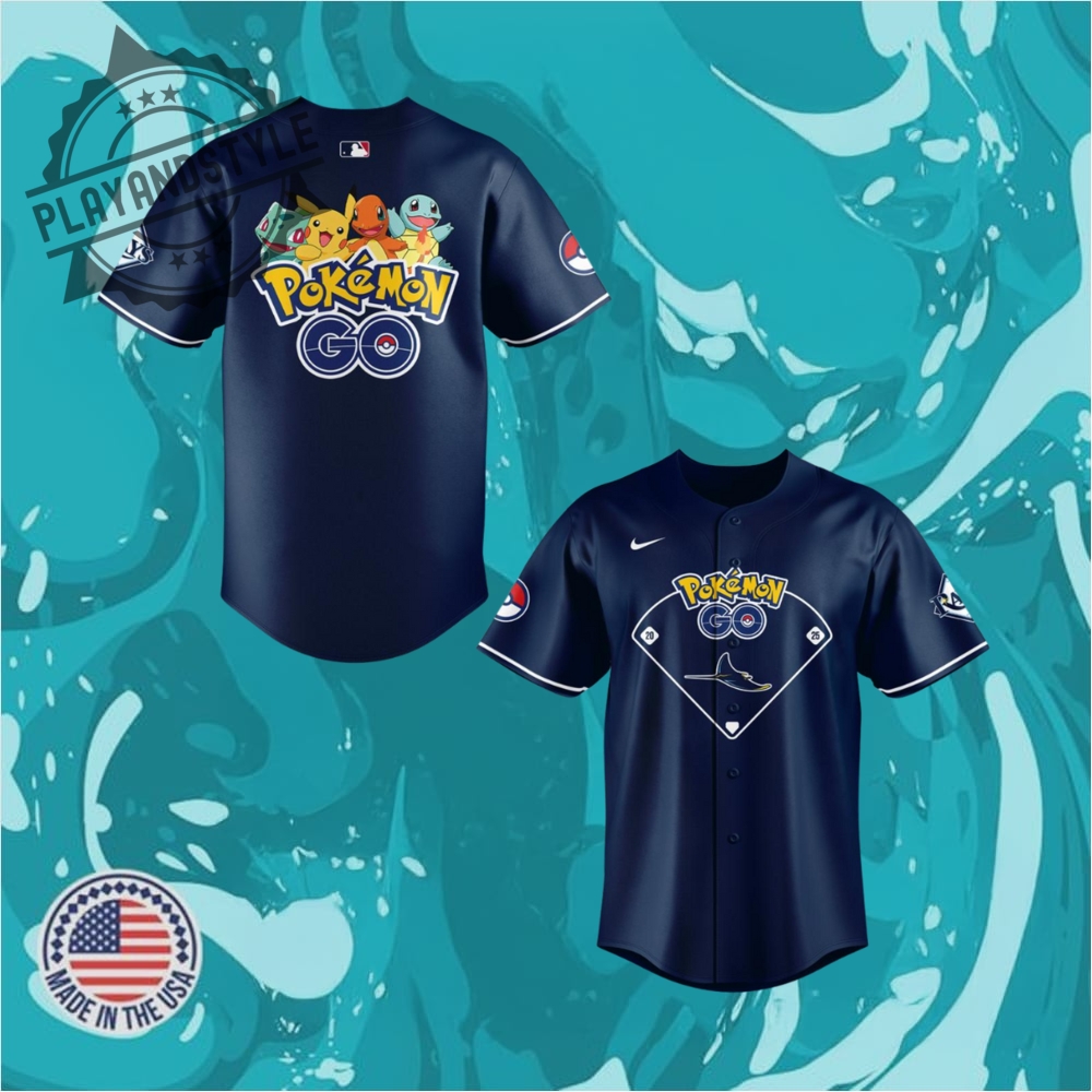 Tampa Bay Rays Pokémon Go Jersey