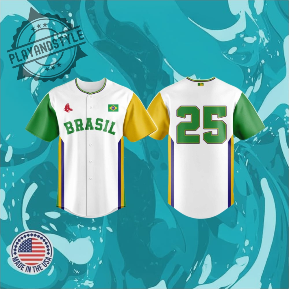 Boston Red Sox X Brazil Celebration Limited Edition Jersey 2025