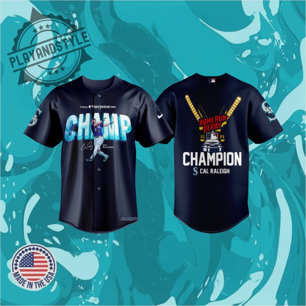 Cal Raleigh Seattle Mariners 2025 Home Run Derby Jersey