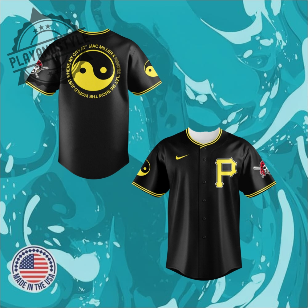 "Explore Unique Sports Jerseys: Football, Baseball, Heritage, Music Themes" 18 Mac Miller Pittsburgh Pirates Baseball Jersey