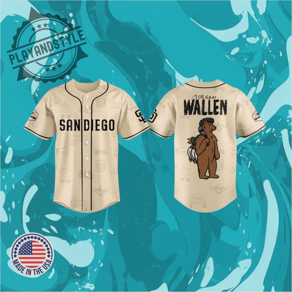 "Explore Unique Sports Jerseys: Football, Baseball, Heritage, Music Themes" 20 2025 Sd Padres X Morgan Wallen Jersey