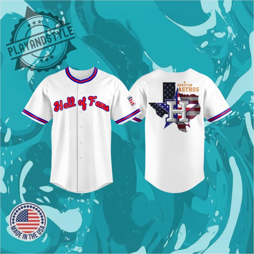 2025 Houston Astros Hall Of Fame Jersey