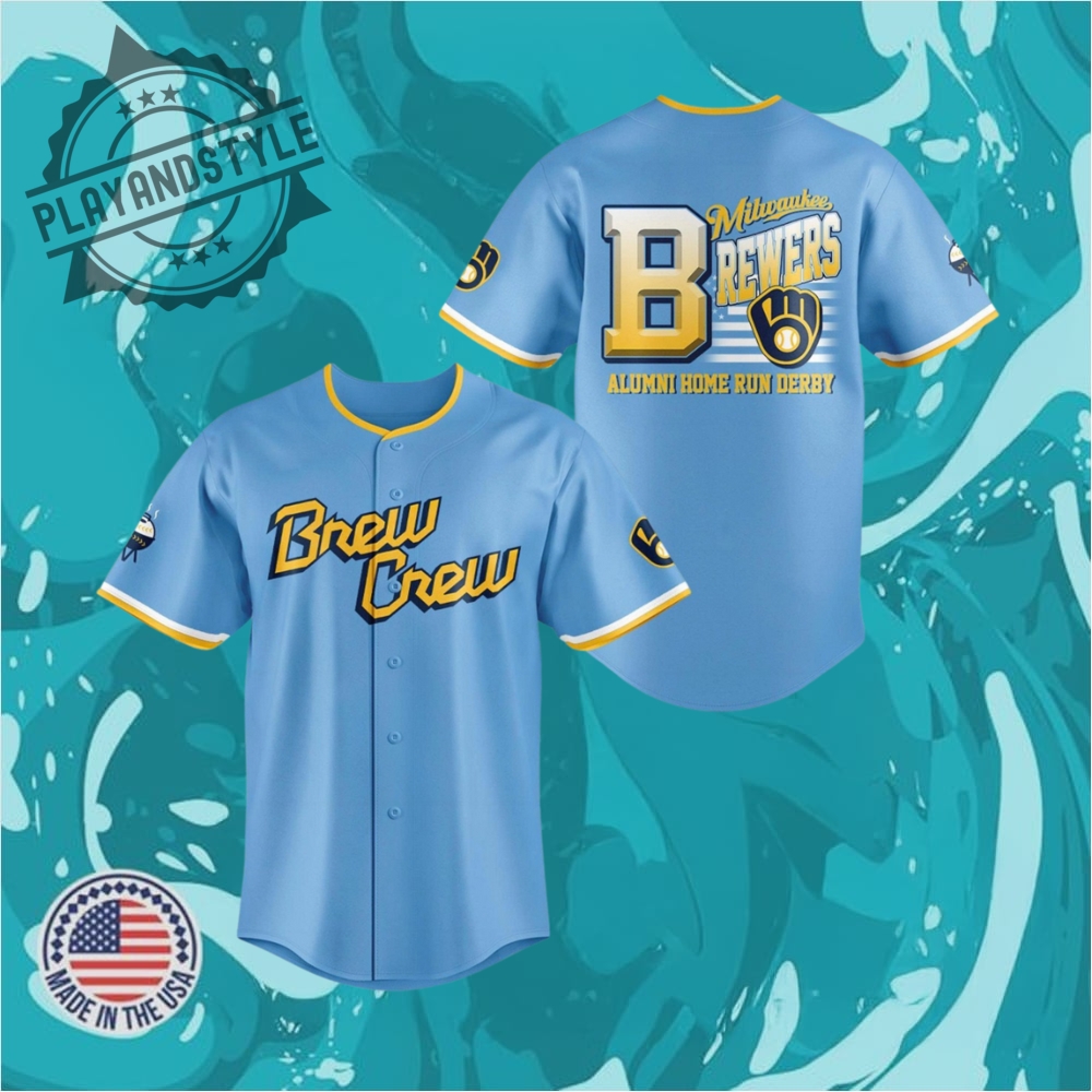 Special Edition Alumni Home Run Derby Brewers Jersey