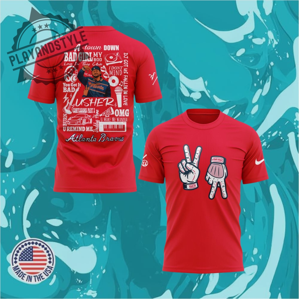 Atlanta Braves X Usher Night 2025 Shirt