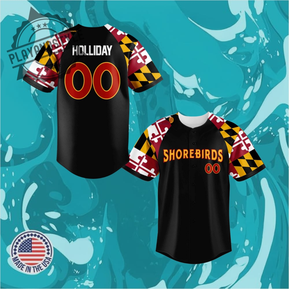 Delmarva Shorebirds Maryland Pride Jackson Holliday Jersey 2025