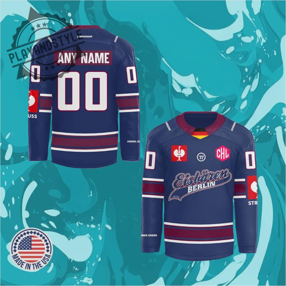 Eisbären Berlin New Season 2526 Hockey Jersey