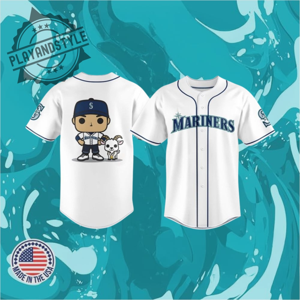 "Top 2025 Jersey Releases: Brewers, Cornhuskers, Guardians, Mariners, White Sox" 5 Mariners Goat Night Jersey 2025 Giveaway