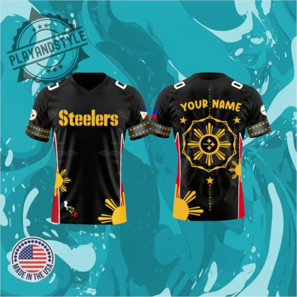 Steelers 2025 Filipino Heritage Night Jersey playandstyle 1