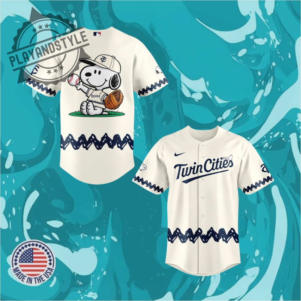 "Top 2025 Jersey Releases: Brewers, Cornhuskers, Guardians, Mariners, White Sox" 17 Minnesota Twins X Peanuts Snoopy Night At Target Field Jersey