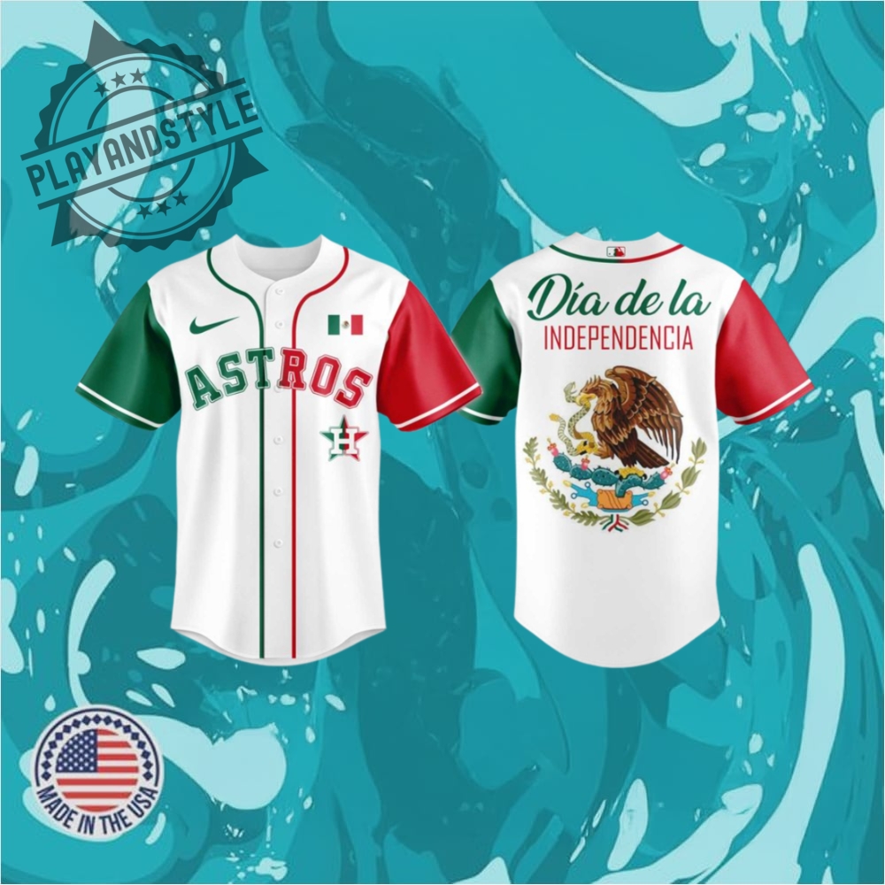 "Top 2025 Jersey Releases: Brewers, Cornhuskers, Guardians, Mariners, White Sox" 18 Houston Astros X Independencia De México Limited Jersey 2025