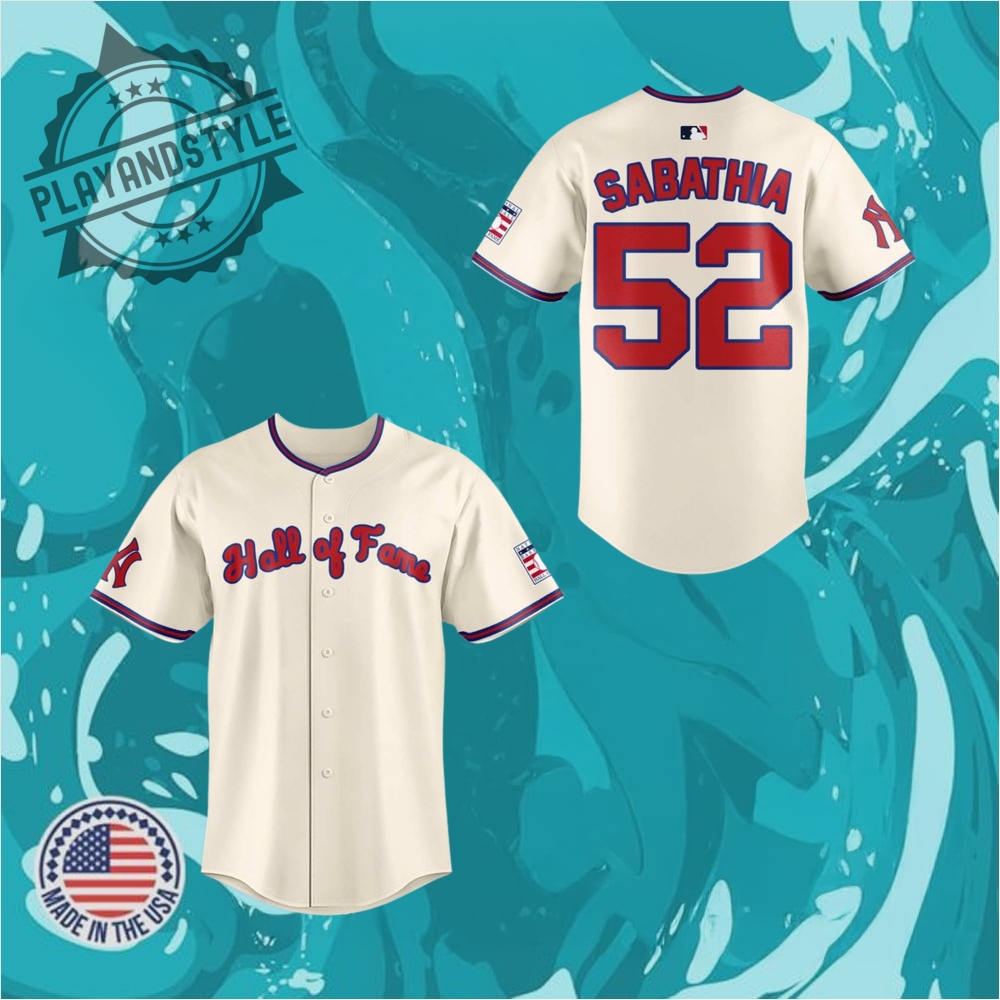 "Top 2025 Jersey Releases: Brewers, Cornhuskers, Guardians, Mariners, White Sox" 21 New York Yankees Cc Sabathia X Hall Of Fame 2025 Jersey