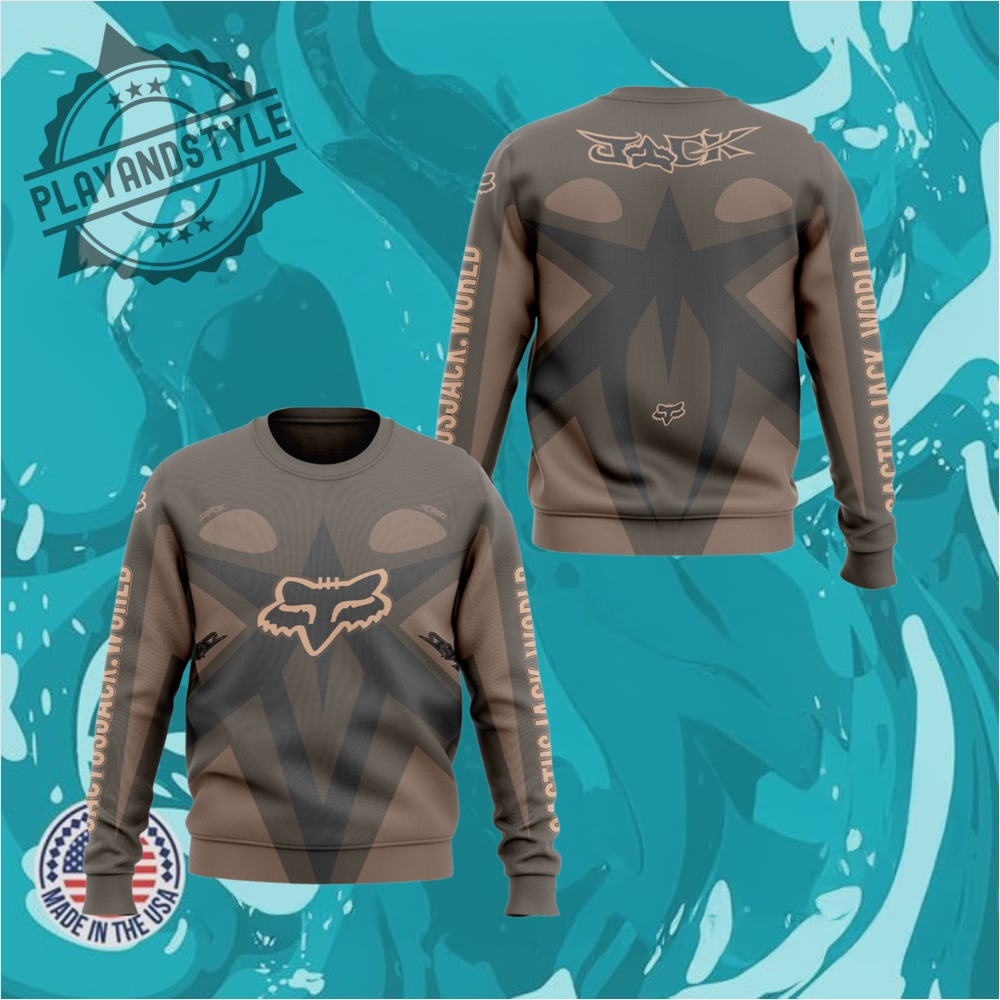 "Celebrate 2025: Exclusive Jerseys and Hoodies for Memorable Milestones" 11 Travis Scott Fox Racing Limited Edition Sweatshirt