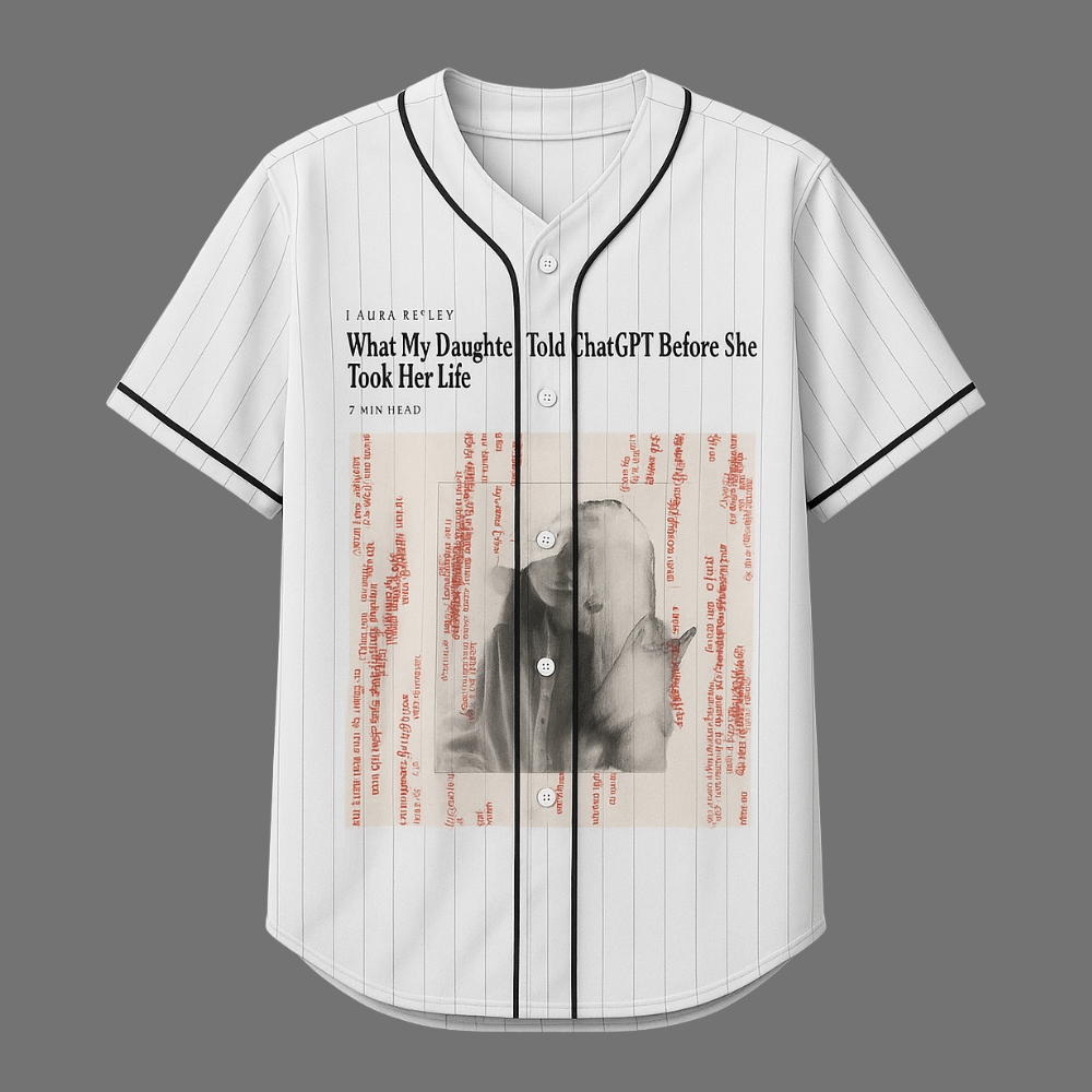 What My Daughter Told Chatgpt Before She Took Her Life Jersey playandstyle 1