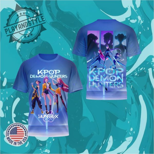 Kpop Demon Hunters Huntrx Shirt playandstyle 1