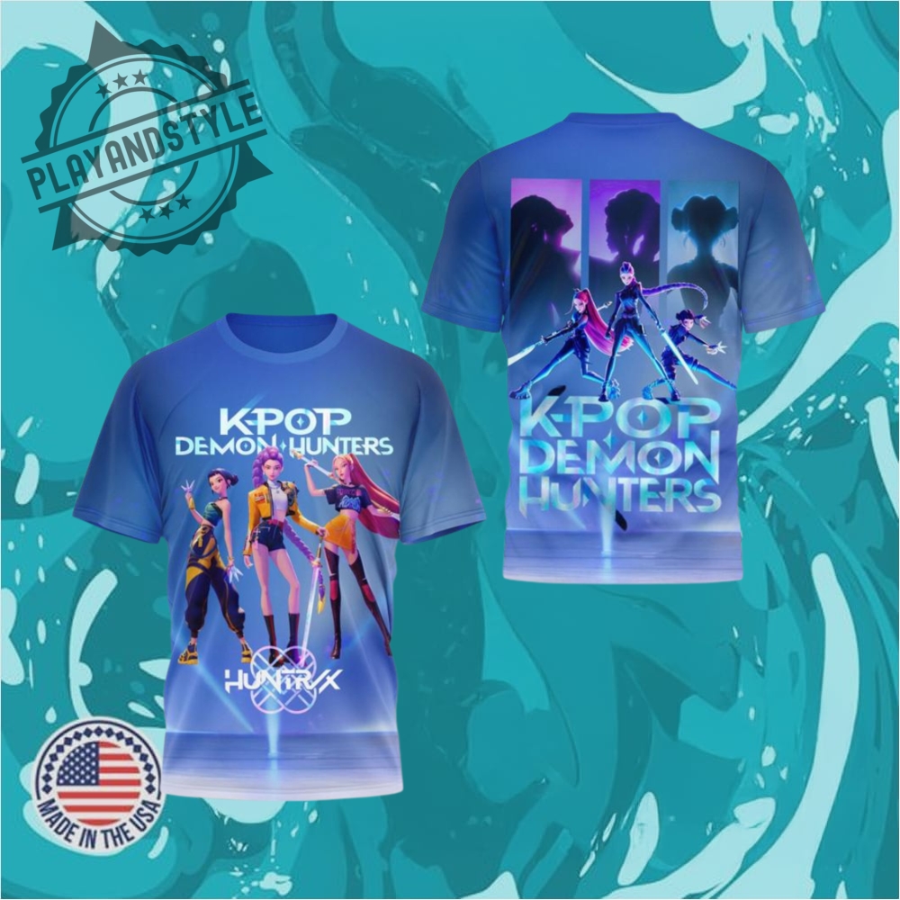 Kpop Demon Hunters Huntrx Shirt 1 KPop Demon Hunters HuntrX Shirt