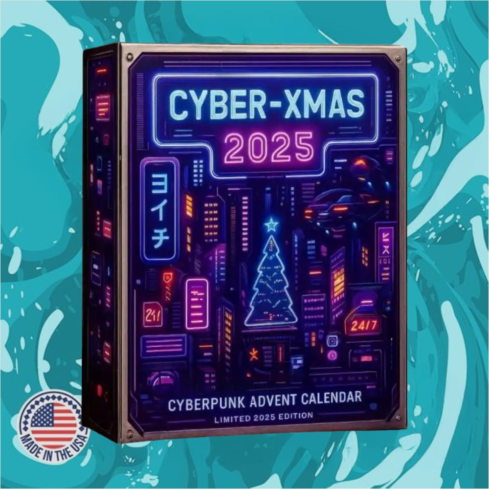 Cyberxmas 2025 Cyberpunk Advent Calendar 2 Cyber-XMAS 2025 Cyberpunk Advent Calendar