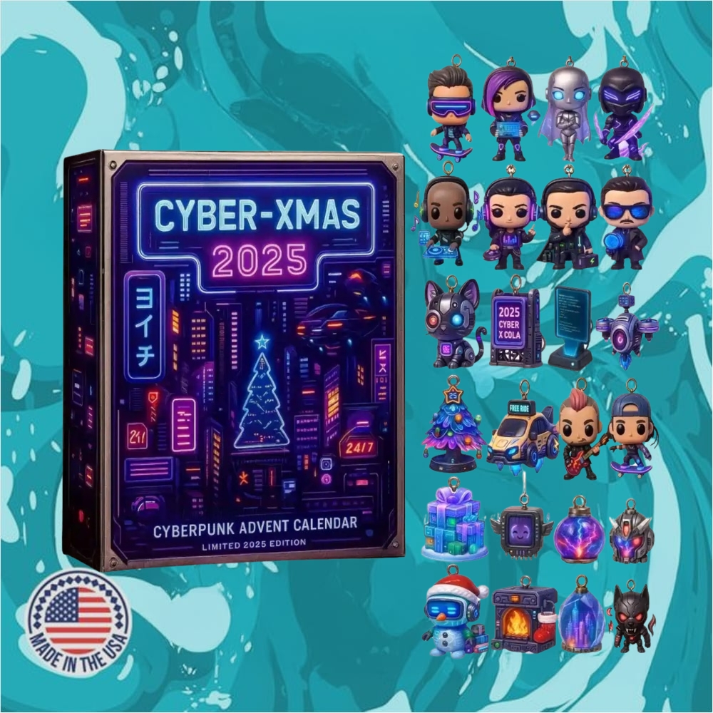 Cyberxmas 2025 Cyberpunk Advent Calendar 3 Cyber-XMAS 2025 Cyberpunk Advent Calendar