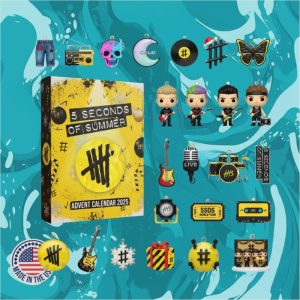 5 Seconds Of Summer Advent Calendar 2025 playandstyle 2