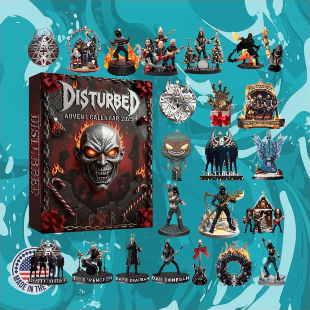 Disturbed Band Advent Calendar 2025 3 Disturbed Band Advent Calendar 2025