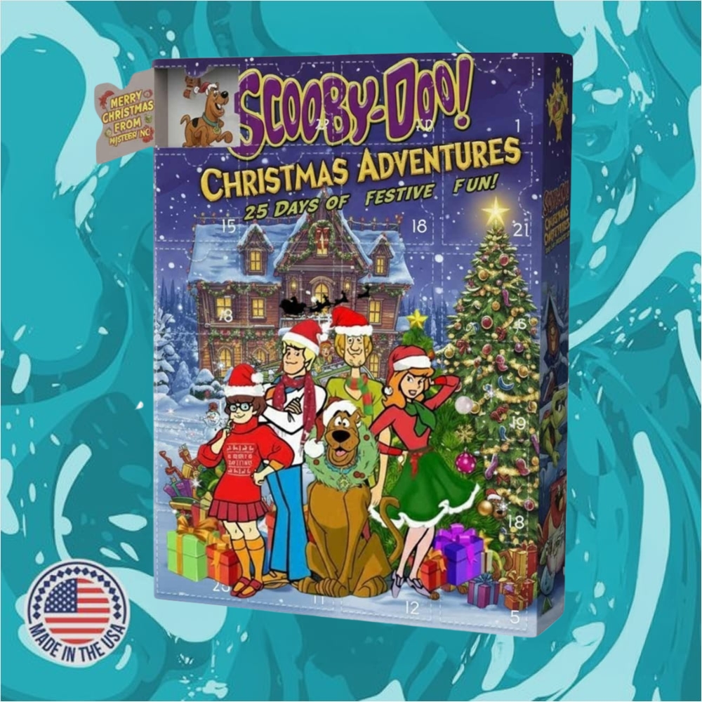 Scoobydoo Christmas Advent Calendar 2025  25 Days Of Festive Fun