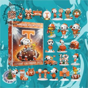 Tennessee Volunteers Snoopy Advent Calendar 2025 playandstyle 2