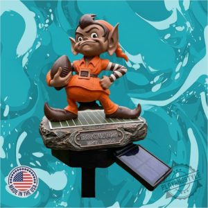 Cleveland Browns Brownie Elf Solar Garden Light