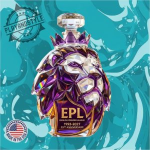 Epl English Premier League 19922027 35Th Anniversary Whiskey Bottle