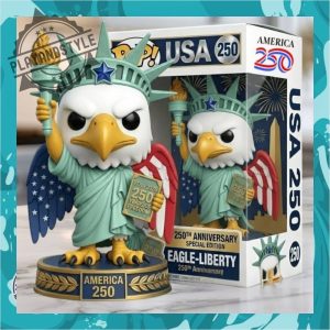 Eagle Statue Of Liberty Usa 250Th Anniversary Special 3D Figure