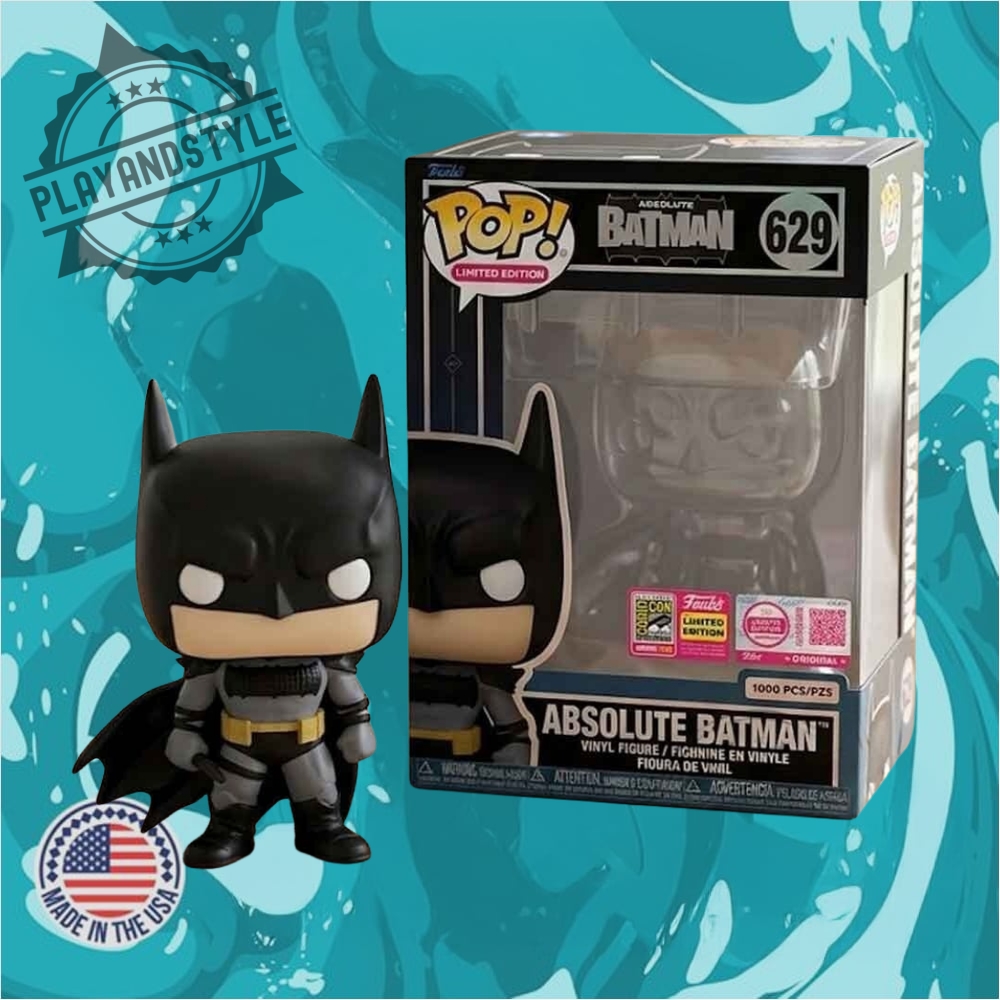 Funko Pop Heroes Absolute Batman 629 Vinyl Figure 8211 Limited Edition Collectible 1 Funko Pop! Heroes: Absolute Batman #629 Vinyl Figure – Limited Edition Collectible